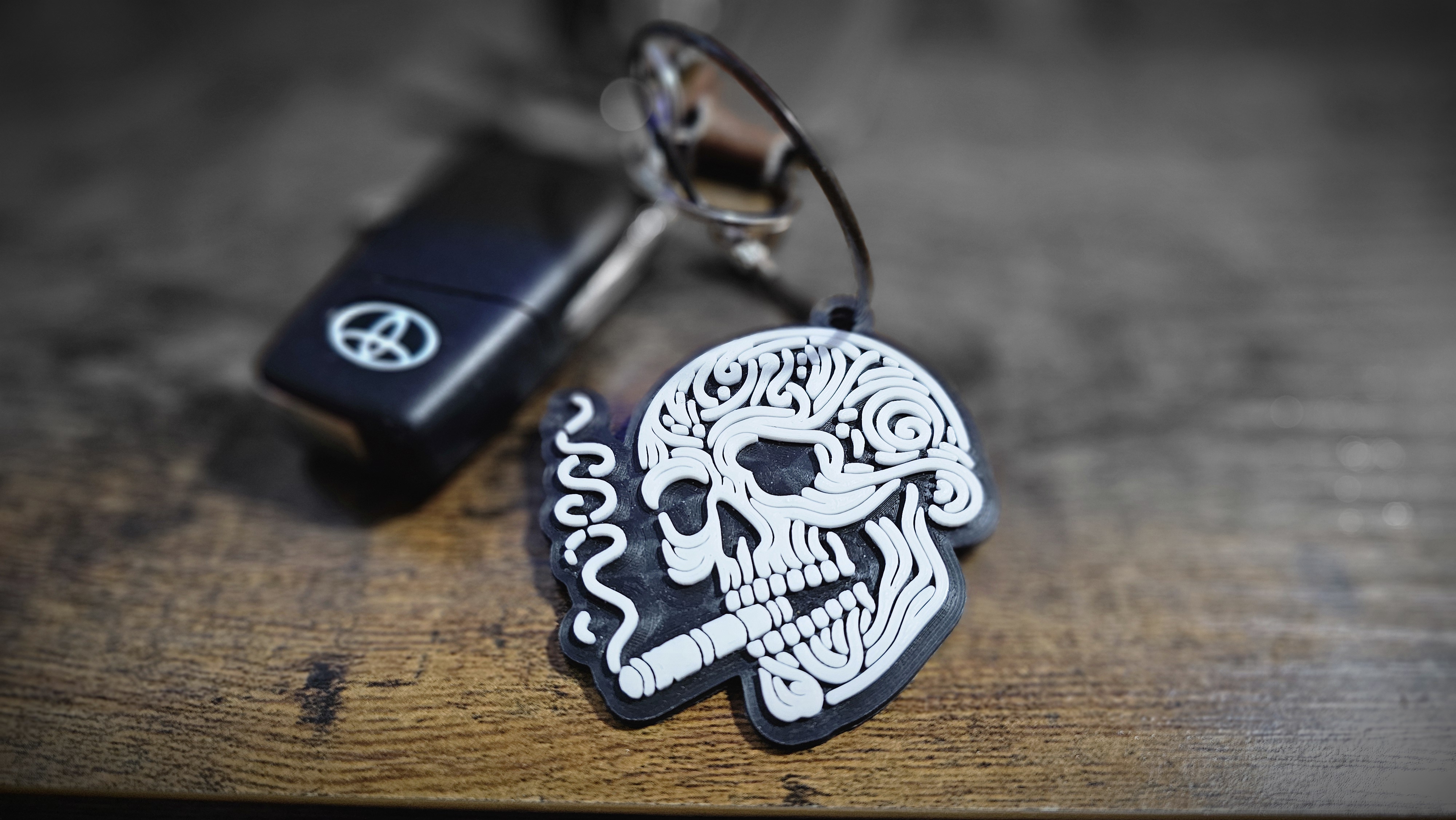 Custom Keychain - Personalized 3D printed keychain